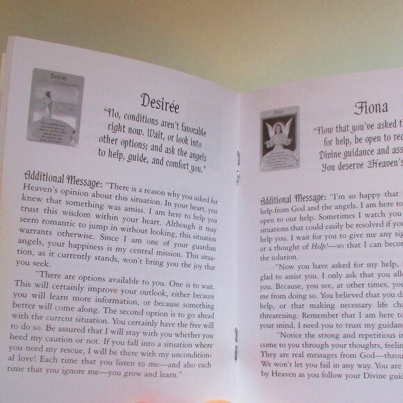 Messages From Your Angels Oracle Cards Doreen Virtue Vintage 2002 - Picture 6 of 6